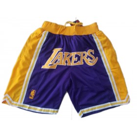 NBA Los Angeles Lakers Džepne Kratke Hlače Purpurna Swingman